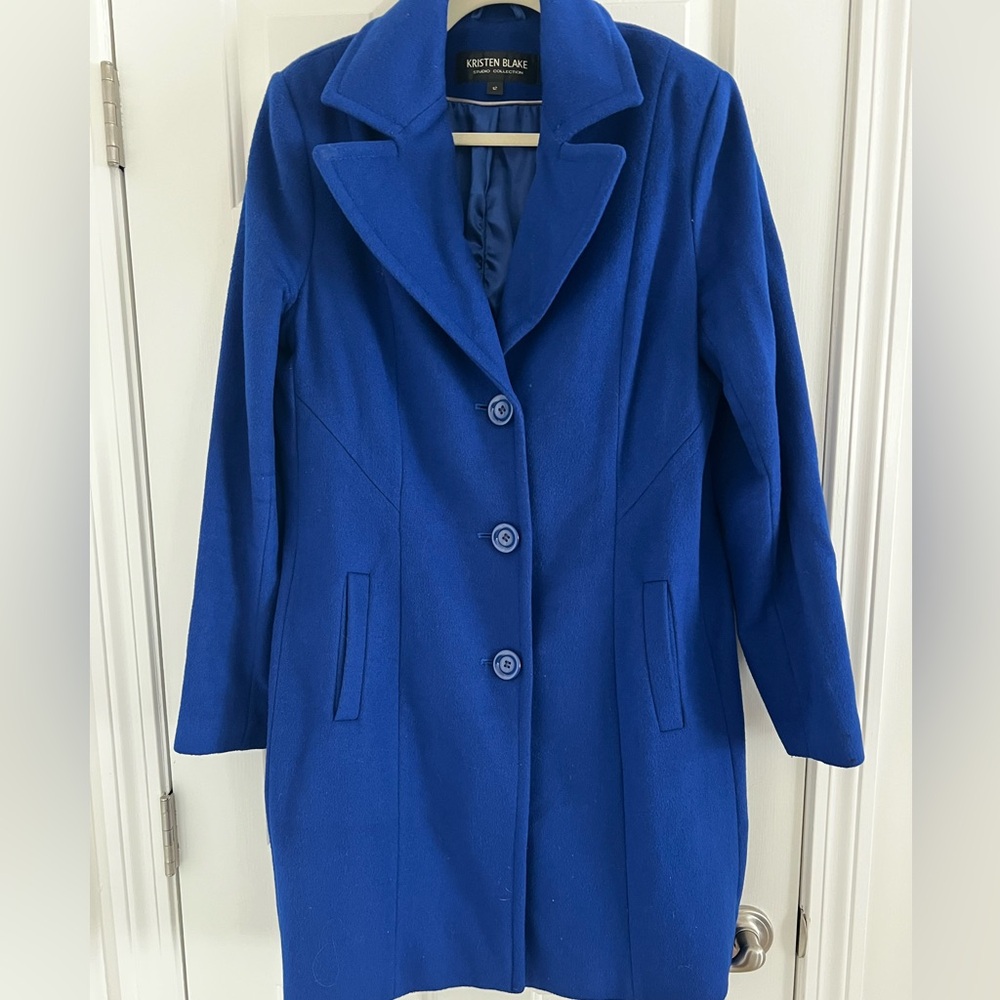 Lambswool Coat- Kristen Blake- Size 12